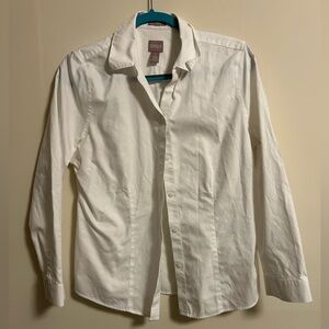 Chico's Classic White Men's Dress Shirt